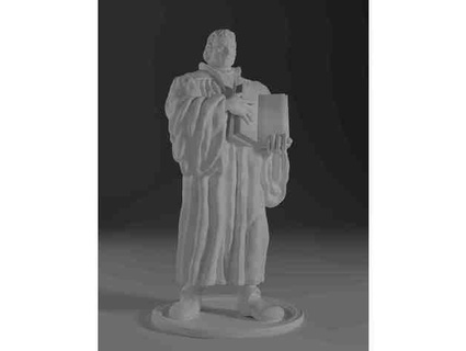 martin Lutero statua thepaperknight 3d print model - Mito3D