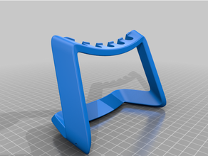 stand 5 oral-b toothbrush heads bathroom tool holder 3d print model - Mito3D
