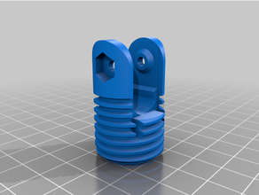 tensioner anycubic vyper 3d printer parts belt extension box 3d print model - Mito3D