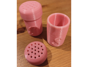 Tuz und biberlik oyuncak bebek che Gıda İçmek 3d print model - Mito3D