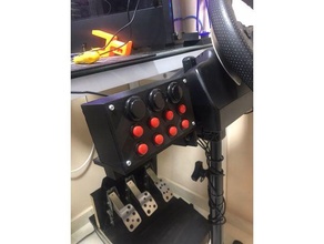button box cockpit extreme diy ets2 fatshark race racing 3d print model - Mito3D