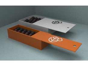 wesentlich Öle Box Behälter Öl Lager 3d print model - Mito3D