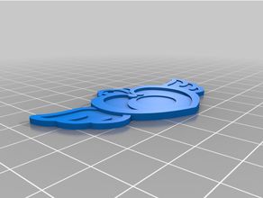 denizci ay kalp kolye Aksesuarlar anime cazibe küpe sarkık 3d print model - Mito3D