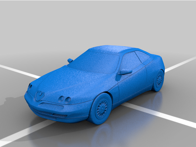 alfa romeo gtv vehicles 3D print model - Mito3D
