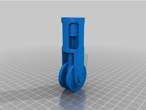 kurbeltrieb - crank drive 1 engineering cylinder kurbel motor single print 3d print model - Mito3D