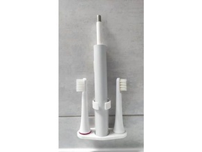 xiaomi Mijia t100 escova dente 2 cabeças suporte banheiro acessórios 3d print model - Mito3D