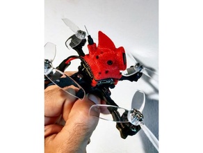 nano pod bombshell vehicles canopy fpv toothpick 3d print model - Mito3D
