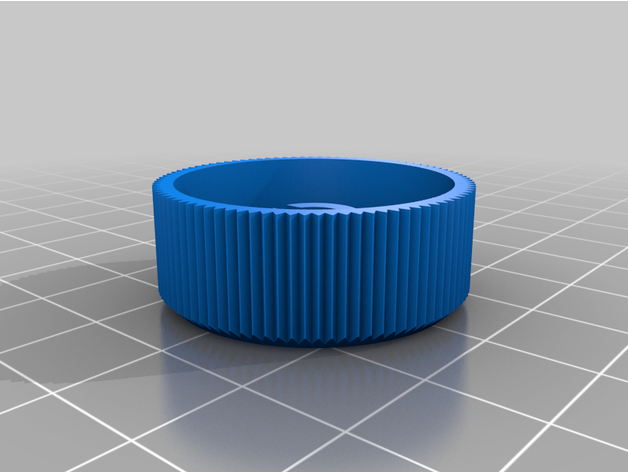 Prusa Mini Knopf 3d Drucker Teile 6mm Potentiometer split Welle Volumen 3D print model - Mito3D