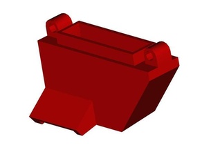 red et4 ventilador conducto 3d impresora partes 3d print model - Mito3D