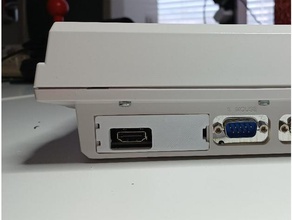 Amiga 1200 Teilung mk3 hdmi Tür 3d print model - Mito3D