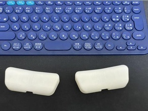 keyboard palm rest apple asus desk hand logicool logitech mac mechanical rog typing 3d print model - Mito3D