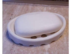 soap dish household 3d print model - Mito3D