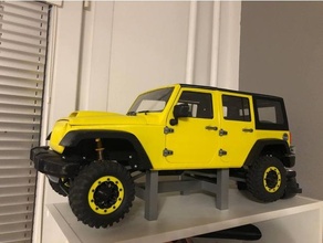 soporte todoterreno ranchero vagón vehiculos 3dsets rc estante 3d print model - Mito3D