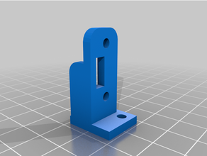 crtouch mount push pull fan shroud - voxelab aquila 3d printer parts 3d print model - Mito3D
