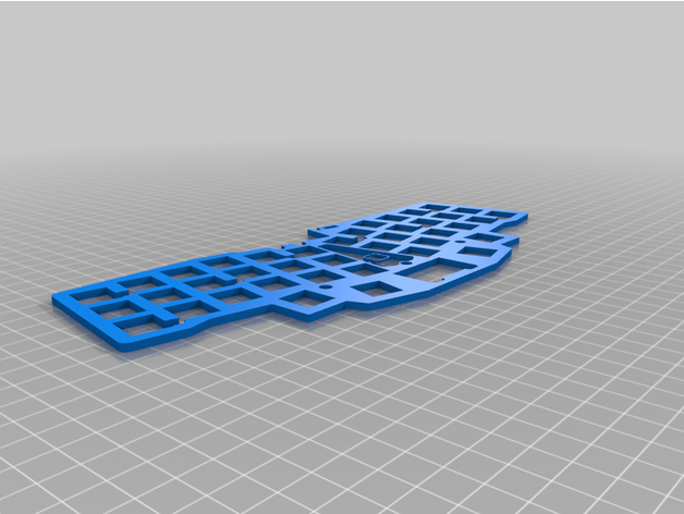 reviung41 sandwitch case 3d printing mechanical keyboard reviung 3D print model - Mito3D
