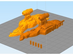 serenità remixare veicoli lucciola 3d print model - Mito3D
