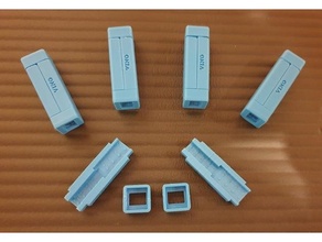 worx landroid limits magnetic strip connectors replacement parts 3d print model - Mito3D