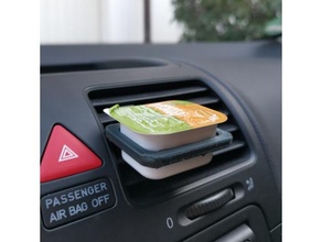 sauce tremper titulaire soutien voiture ventilation Licencier agrafe 3d impression 3d print model - Mito3D