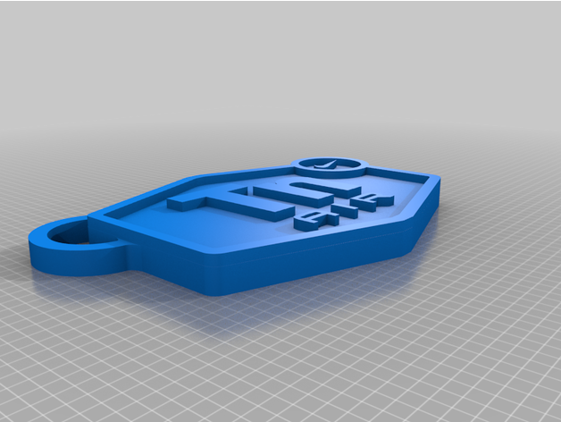 nike tn ar chaveiro chaveiros logotipo 3D print model - Mito3D