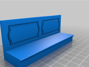 colina baja rinconera cocina mesa modelo mueble 3d print model - Mito3D