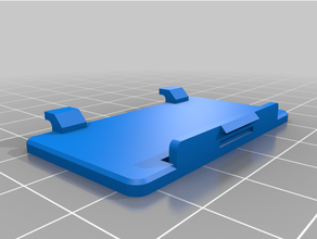 magnavox controlo remoto bateria cobrir bainha eletrônicos 3d print model - Mito3D