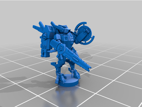 epic fish mech chief toys & games scale 3d print model - Mito3D
