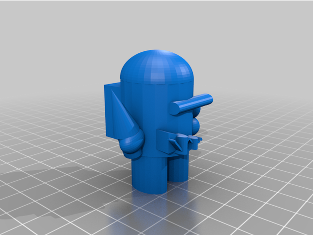 fnf vert imposteur 3d impression 3D print model - Mito3D