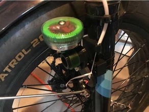 pneu conduit bicyclette cloche sport air monter 3d print model - Mito3D