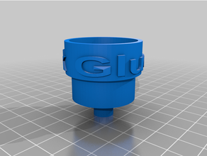 ender 3 extruder knob glue stick holder 3d printing 3d print model - Mito3D