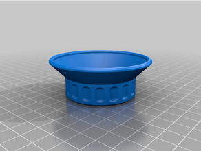 dessicant container funnel remix parts 3d print model - Mito3D