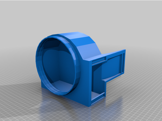 magnético respirar adaptador crialidade ld 002r resina 3d impressora acessórios funcional impressão ventilação 3D print model - Mito3D