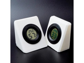 temperatura humedad sencillo metro estante soporte casa suministros himidez temprature 3d print model - Mito3D