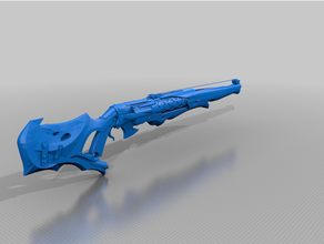destiny 2 duality exotic shotgun props bungie game weapon 3d print model - Mito3D