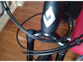 bisiklet kablo klipler spor açık havada 3d print model - Mito3D