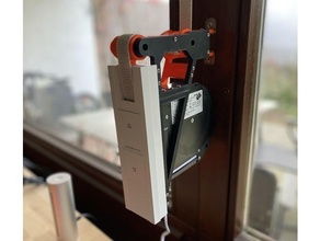 aufputz halterung unterputz gurtwickler rademacher household rolladen shutters 3d print model - Mito3D