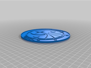 imparatorluk sembol Yapı temeli işaretler logolar 3d print model - Mito3D