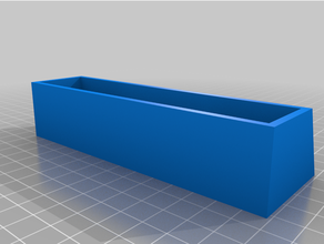 empujar Lun azul caja estante soporte vídeo juegos 3d print model - Mito3D