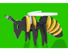 copains abeille 3d puzzle puzzles 3d print model - Mito3D
