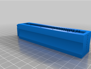 molde respaldo para semilla passphrase en barra acero 3d print model - Mito3D