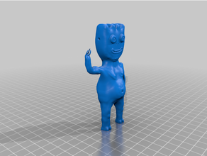 sour boy sculptures 3d print model - Mito3D