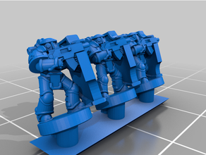 galactic crusaders breachers boarding armor remixed hobby 3d print model - Mito3D