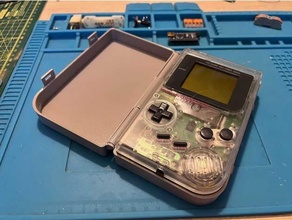jogos Garoto dmg gordura caixa caso bainha vídeo carregando game Boy Nintendo impressão colocar 3d print model - Mito3D