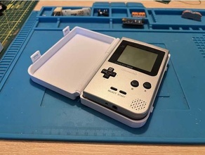 game boy pocket box case video games carrying gameboy light gbp nintendo print place 3d print model - Mito3D