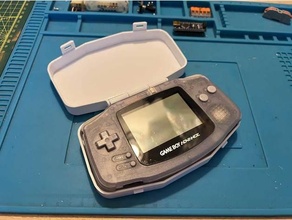 jogos Garoto avançar caixa caso bainha vídeo carregando game Boy gba Nintendo impressão colocar 3d print model - Mito3D