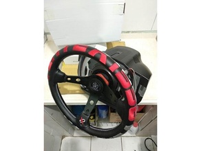 thrustmaster 70mm steering wheel adapter video games tx300 tx500 3d print model - Mito3D