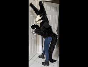 tail spikes costume cosplay halloween 3d print model - Mito3D