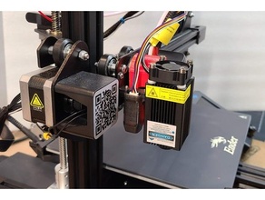 modified creality laser bracket ender 3v2 3d printer accessories 3d print model - Mito3D