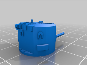 15mm scale m3 cdl turret toy & game accessories 3d print model - Mito3D
