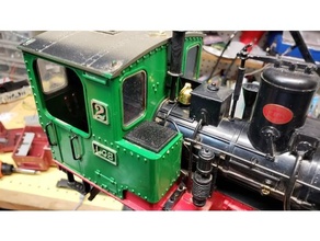 lgb Stainz locomotora carbón tolva cubierta carcasa funda juguetes juegos 3d print model - Mito3D