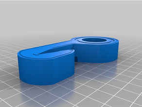 dowel holder - clothes rack modification 3d printing 3d print model - Mito3D